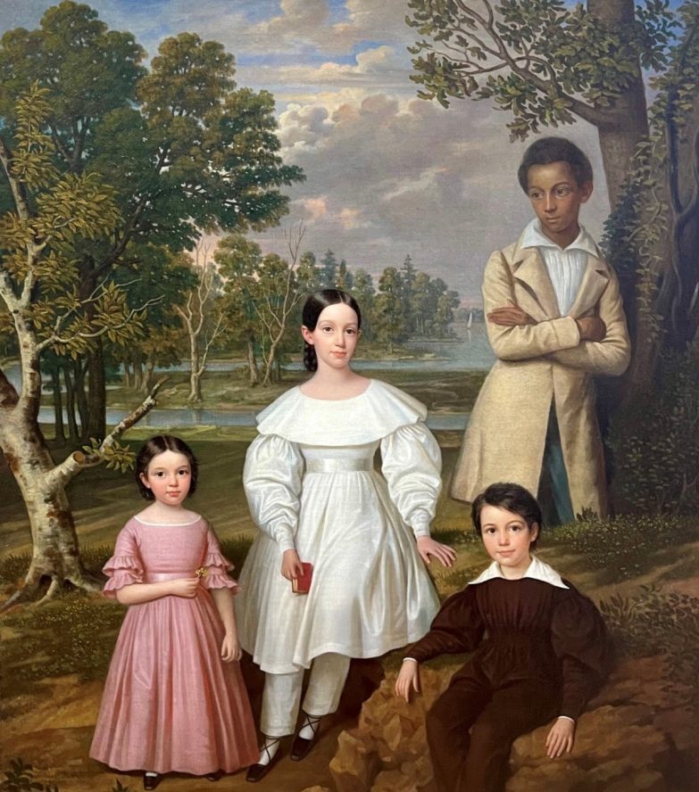 Под слоями краски найден портрет порабощённого ребёнка 1837 года