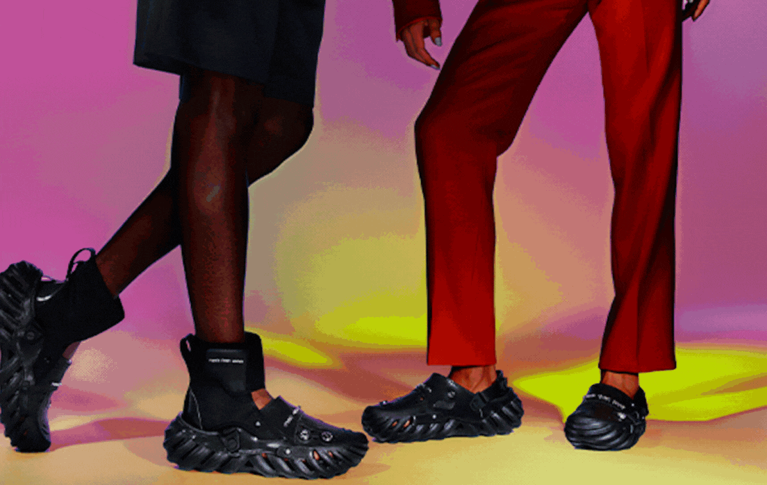 Коллаборация Crocs и  Feng Chen Wang прямо из будущего