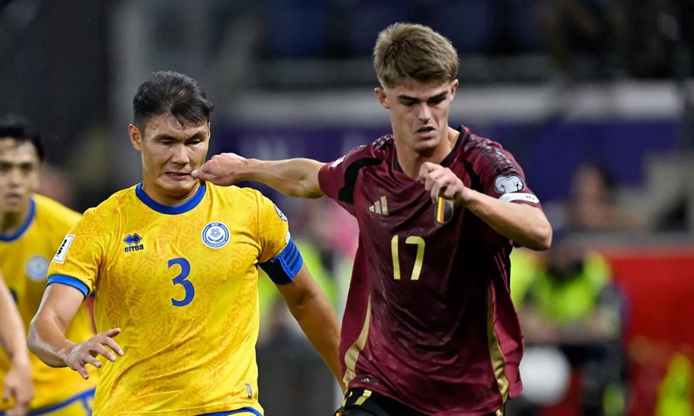 Казахстан сыграл вничью с Бельгией в отборе ЧМ-2026