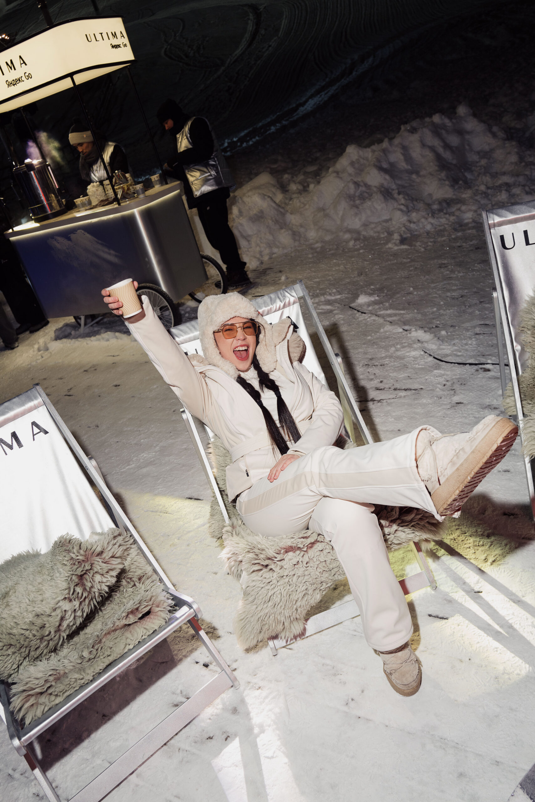 Night Skiing на Shymbulak: что носили гости на самом стильном зимнем открытии сезона