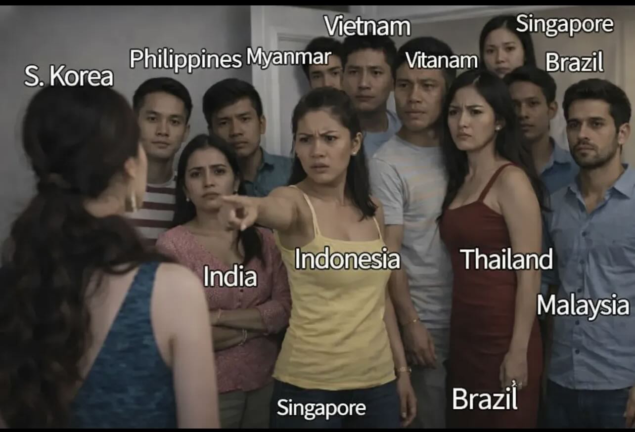 Корея VS SEAblings. Желідегі майданның мәні