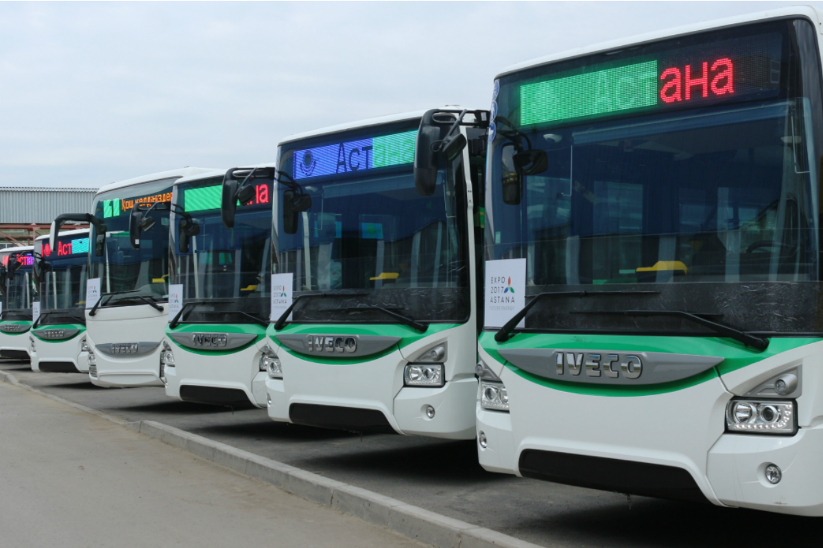 Проезд в автобусах Астаны подорожает